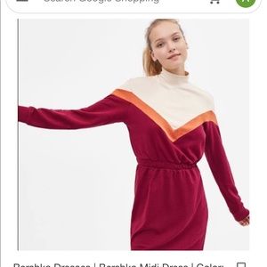 Berahka Chevron Midi Dress